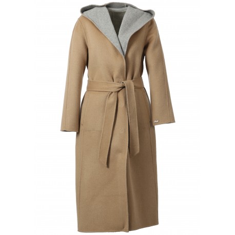 long wool coat with hood