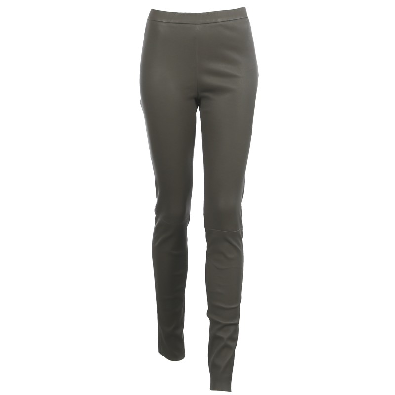legging cuir veritable