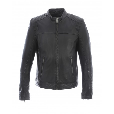 pure leather jacket black