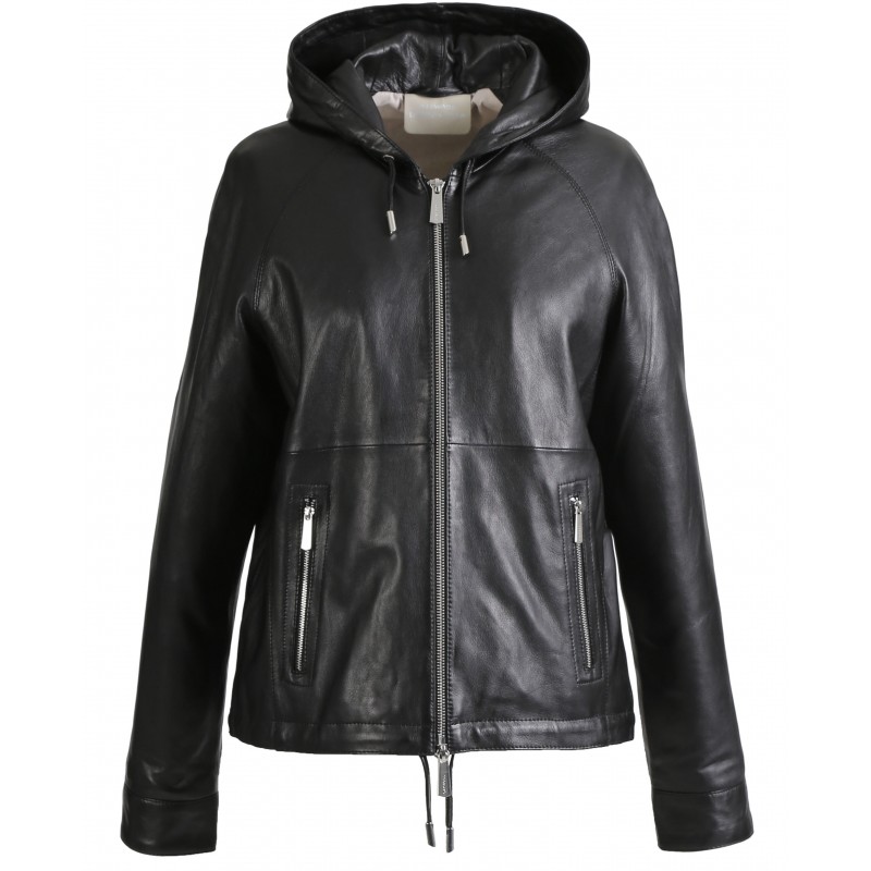 oakwood black leather jacket